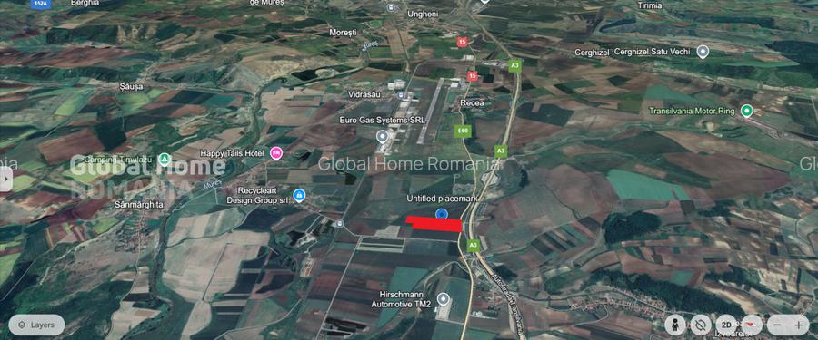 Teren 25.000 Mp-DN 15 Autostrada Transilvania - Mures - 4
