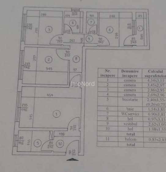 4 camere Militari Apusului | 60 mp, renovat complet, metrou Gorjului - 10