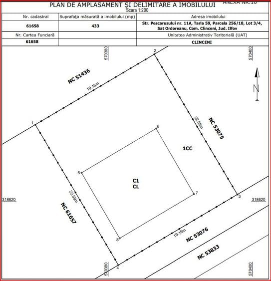 CLINCENI-ORDOREANU, CASA 126 MP, TEREN 443 MP! - 16