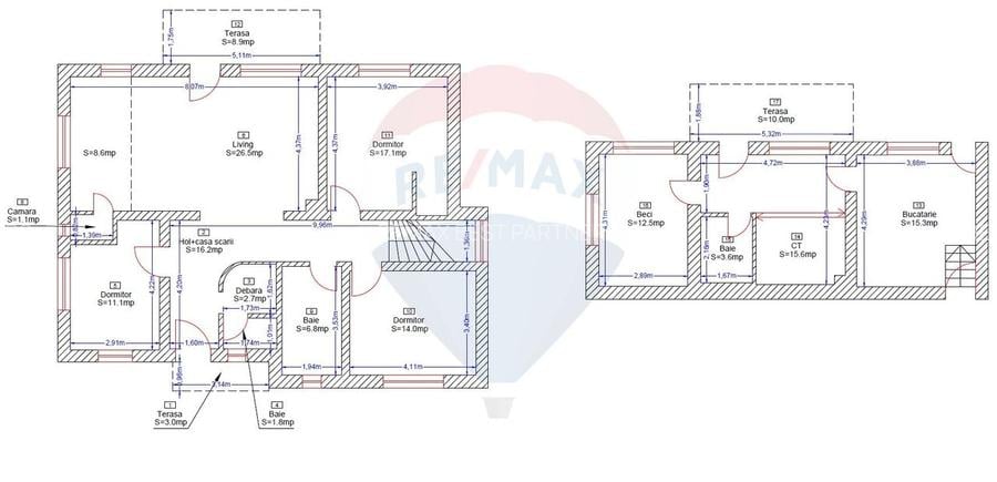 Casa de vanzare in Chinteni, 5 camere, mobilata, utilata, teren 756 mp - 39