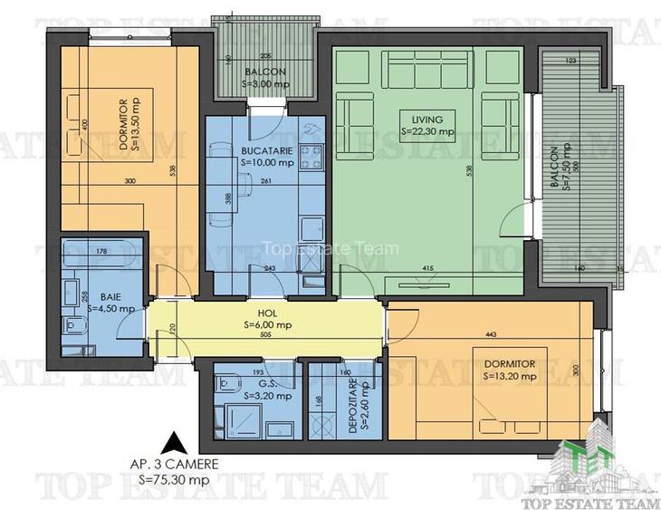 Apartament 3 camere 86mp bloc nou Prelungirea Ghencea - 2