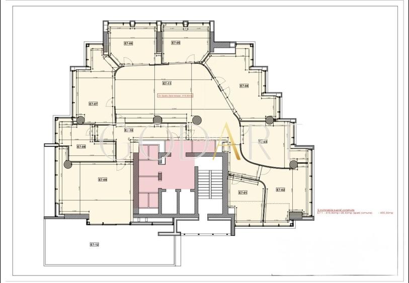 Spațiu de Birouri Premium | Etaj Integral | 455 mp - 1
