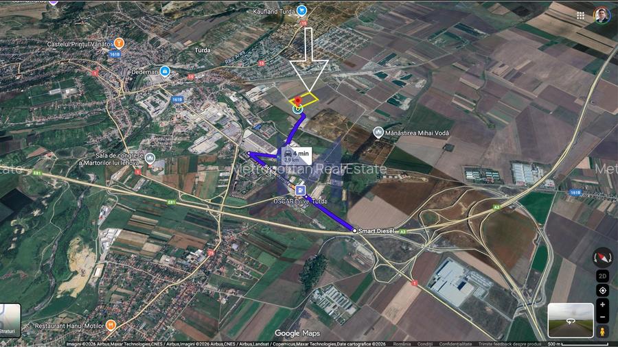 [ 2,6 HA ] Randament bun I Locație strategică I Autostradă - 7