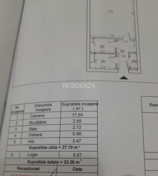 Vanzare Garsoniera Costin Georgian 32mp Bloc Anvelopat Parter - 4