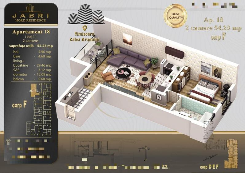 OFERTĂ | Apartamente de Vanzare - Aradului - 1