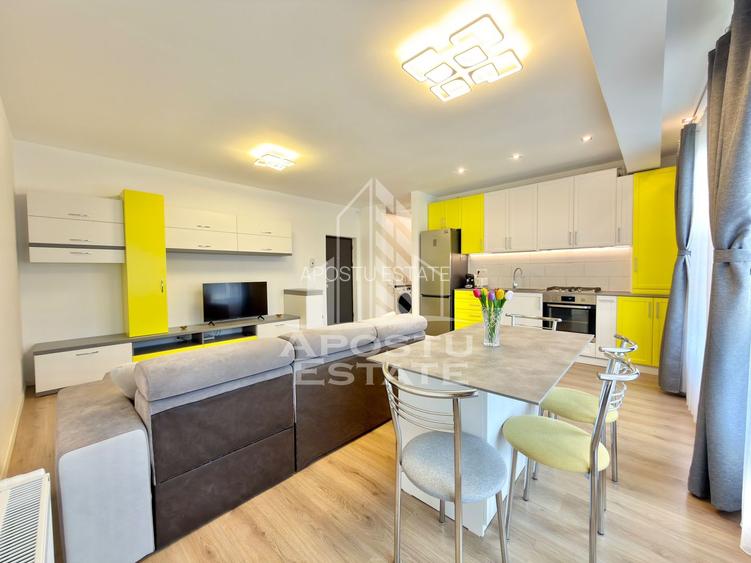 Apartament cu 3 camere mobilat la etajul2 cu lift in Giroc comision 0% - 2