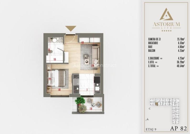 Garsonieră Premium în Ansamblu Rezidențial Nou | Finisaje de Lux | Comision 0% - 15