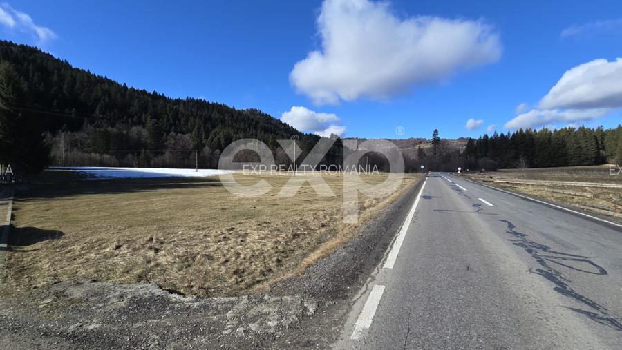 Teren extravilan 19.200 mp – DN1A Săcele, Brădet | Front stradal 130 ml - 4