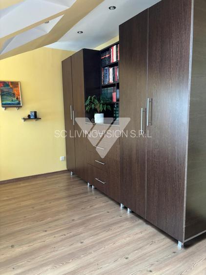 Apartament 3 camere la mansarda mobilat 76 mp Ciresica Sibiu - 8