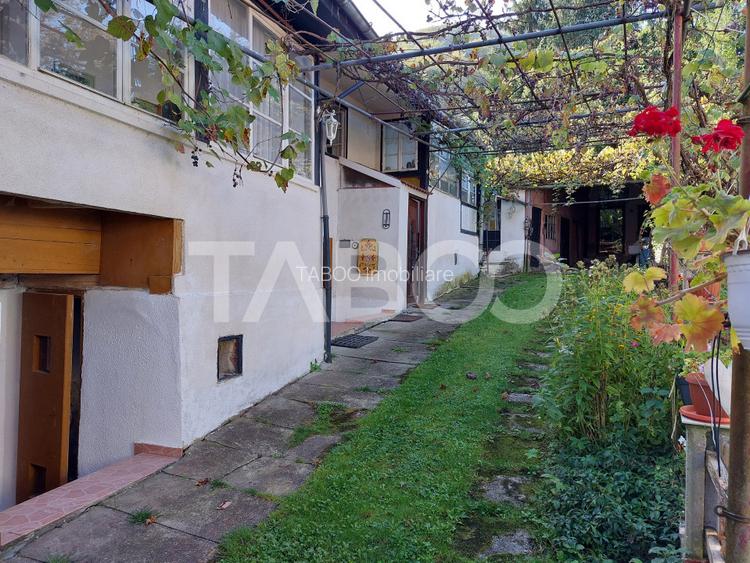 Casa de vanzare cu 2 apartamente separate si teren 500 mp Cisnadioara - 23