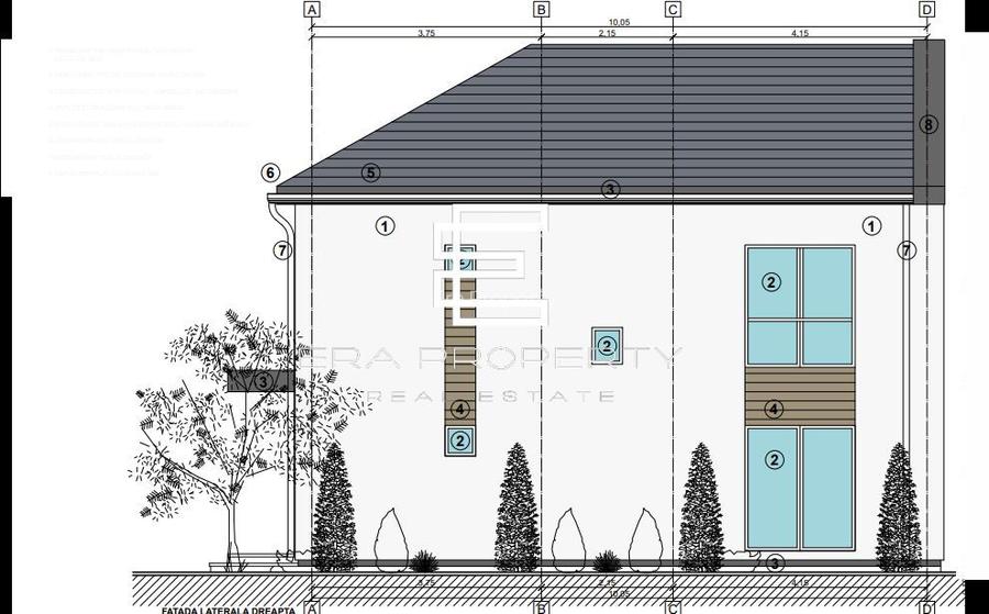 Duplex 4 Camere teren 300 mp  -Locație Centrală, Sura Mică - 8