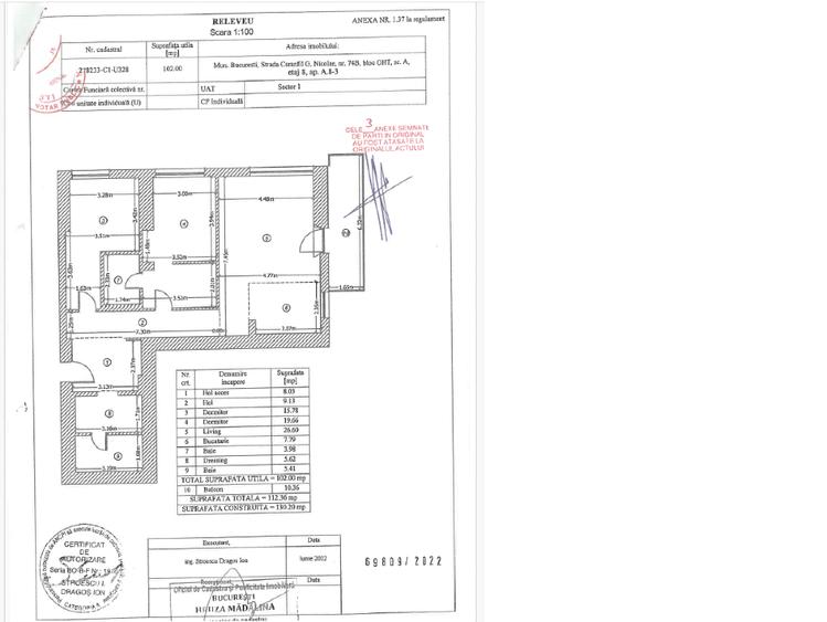 Apartament cu 3 camere de vanzare in One Herastrau Towers  - 9