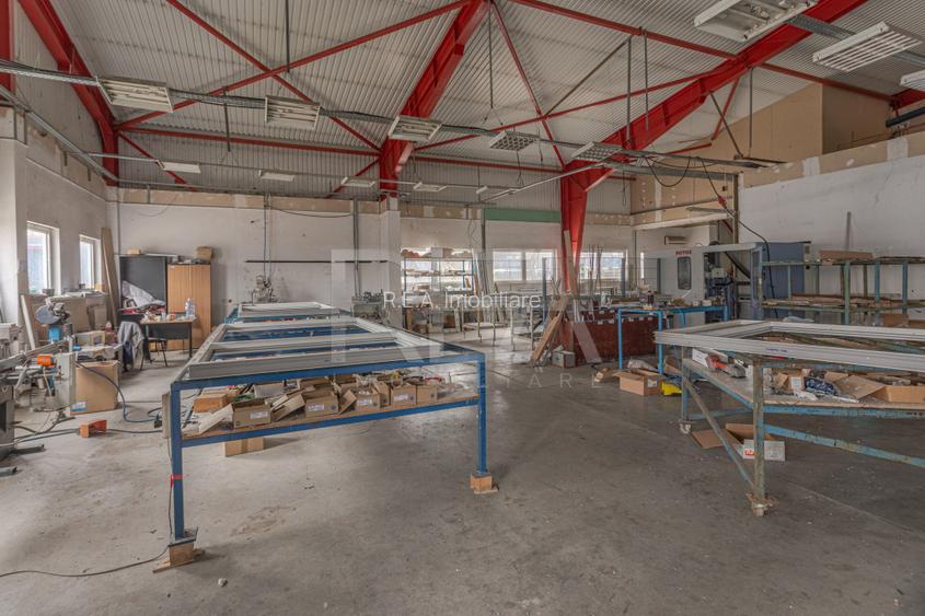 Doua hale / spatiu industrial + birouri 5000 mp / Sector 4 - 7