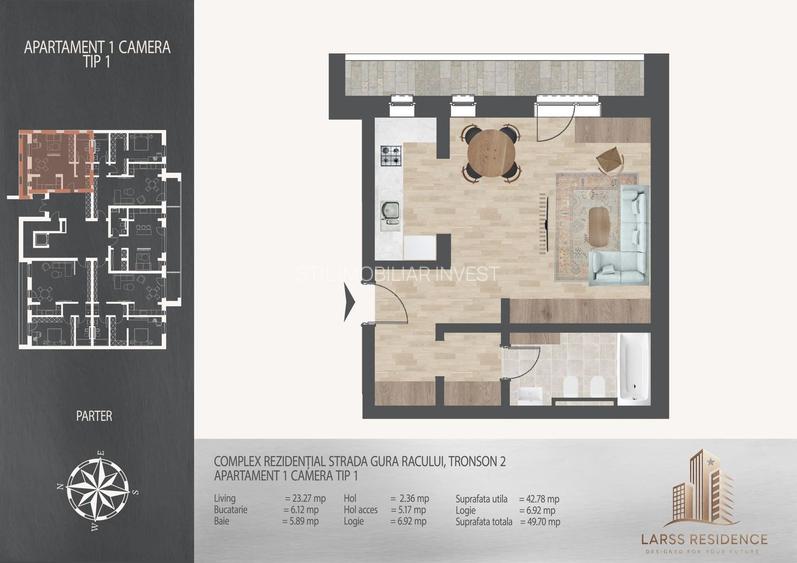 Garsonieră premium Pallady,Metrou Teclu,Vizavi scoala Victor Brauner - 7