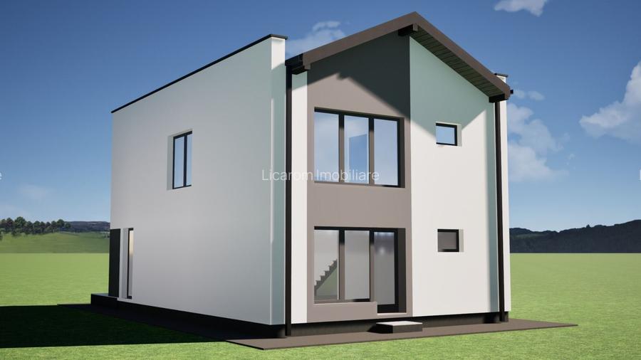 Vila LUX Parter+Etaj(stil mediteranean) in Stupini zona Plugarilor - 7