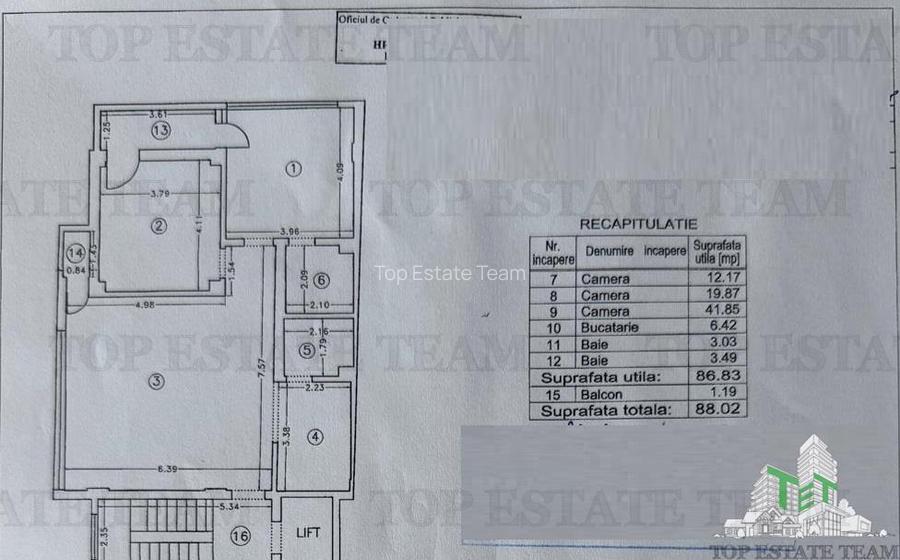 Vanzare, 3 Camere, Kiseleff - Clucerului - 12