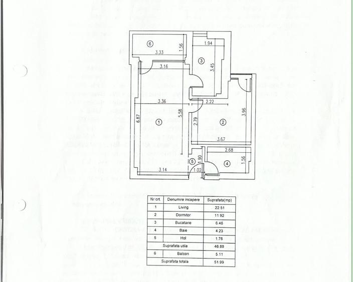 Apartament 2 camere  - Dinamic City - 10