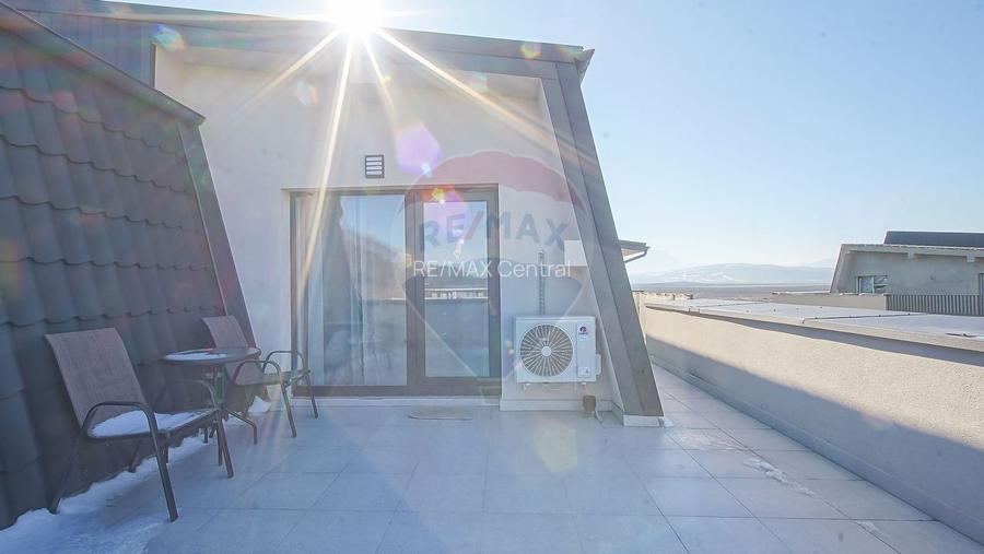 Apartament panoramic de închiriat în Râșnov– liniște, munți și apusuri - 15