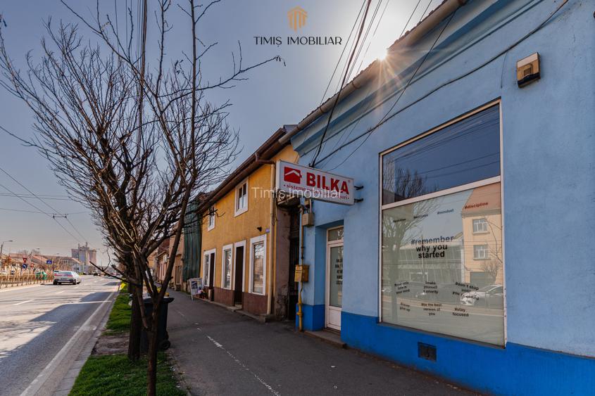 Spatiu comercial stradal | vitrina&parcare publica accesibila | Com 0% - 5