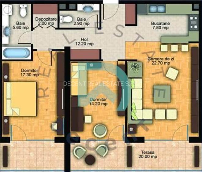 Apartament 3 camere - 12