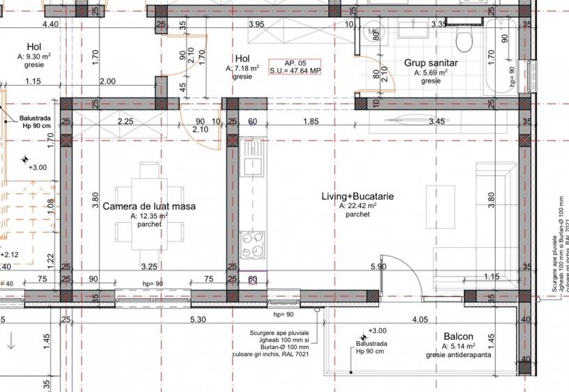 Apartament cu 2 camere si balcon de 5 mp - et 1 - Calea Urseni - 4