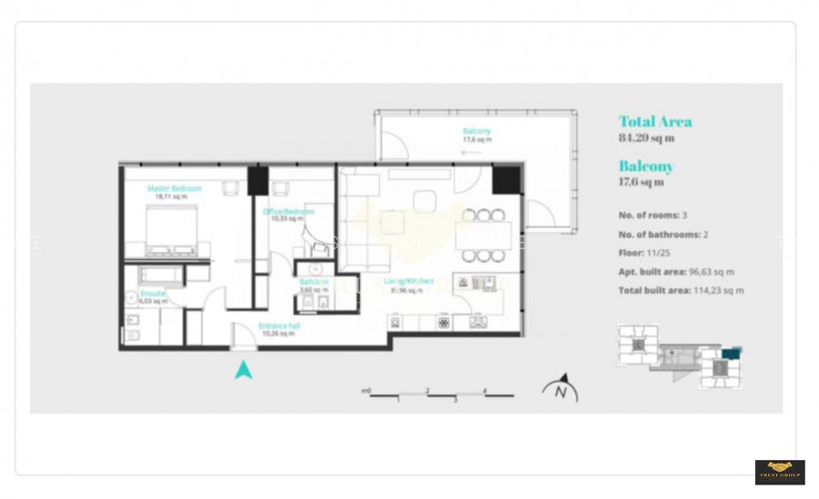 Apartament 3 camere | Floreasca | Loc de parcare + Boxa - 21