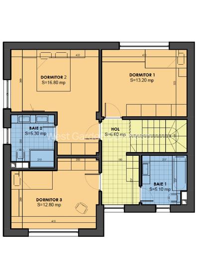 Vila Moderna 5 Camere Curte Individuala Domnesti - 18