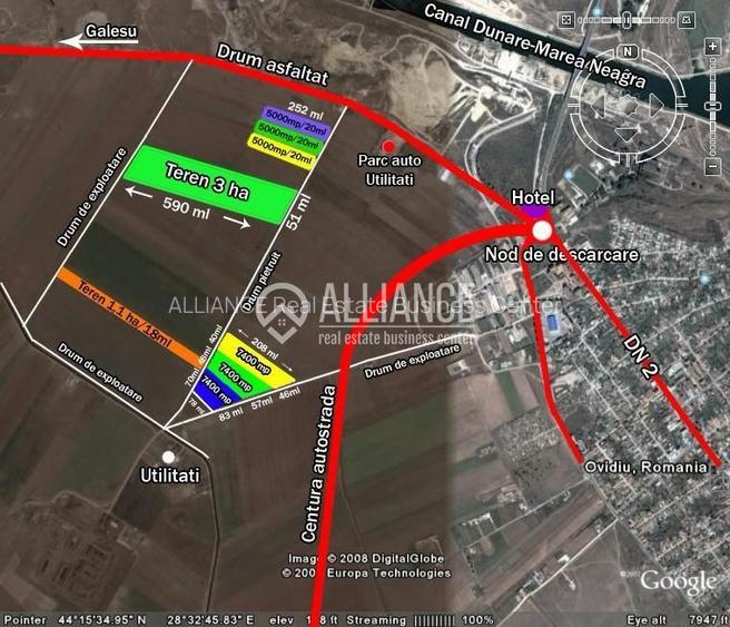 OVIDIU (Cod 01) - teren pentru constructii industriale - 3