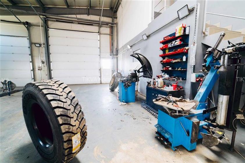 Imobil industrial - service auto complet echipat (Gheorgheni, str. Kossuth Lajos - 20