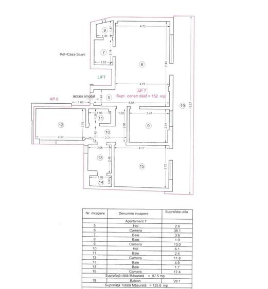 3 cam | Mamaia | Frontal Mare | Finisaje Premium | - 1