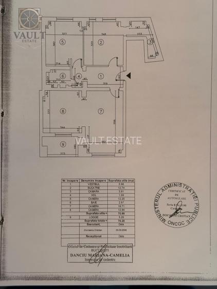 APARTAMENT 3 CAMERE-CALEA 13 SEPTEMBRIE-PANDURI-MOBILAT UTILAT - 13
