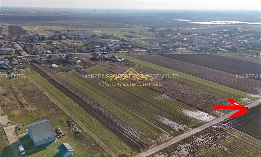 Teren intravilan case 10.000 mp, Str Sportului, Ulmi - 3