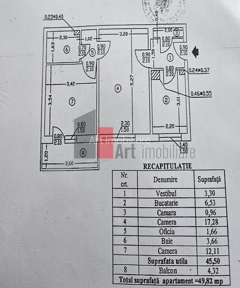 Apartament cu 2 camere de vanzare-1 Decembrie 1918-Titan-Theodor Pallady - 12