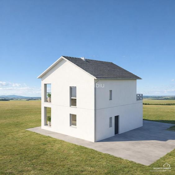 Casă individuală modernă – 4 camere ,124 mp utili , Teren 310 mp – Cristian - 2