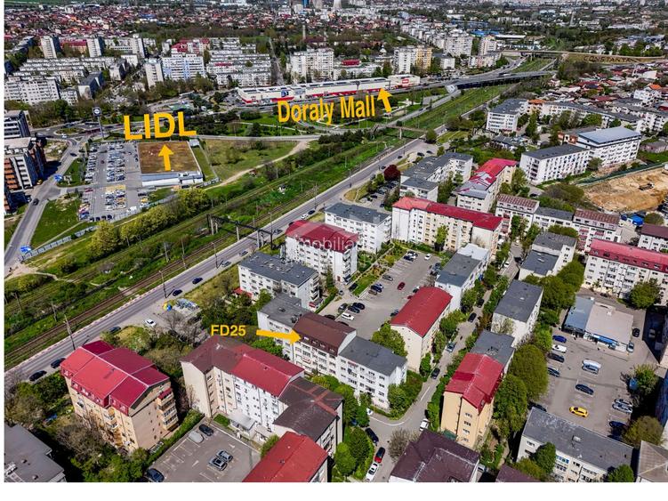 Apartament 3 camere de vanzare - modernizat 2024 - Poarta 6 - 8