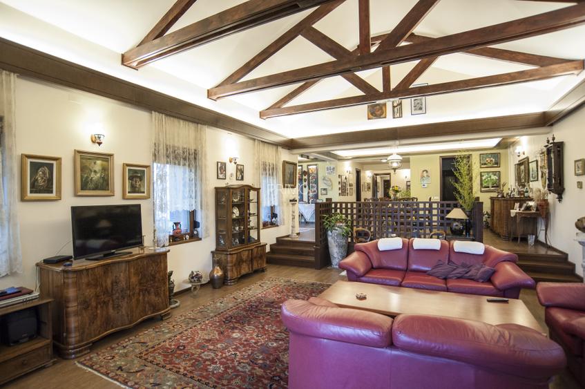 Mogosoaia,vila robusta cu vedere spectaculoasa catre lac,palat,parc,1750mp teren - 2