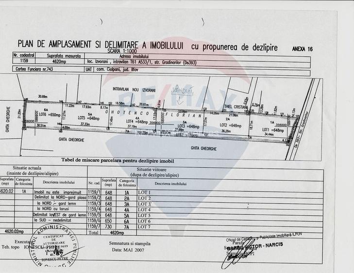 Vanzare teren Snagov - Izvorani, Strada Gradinarilor 48 - 3