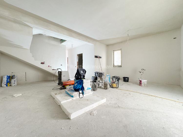 Duplex 4 camere, 110mp utili + 15mp terasa, 300 teren, Mosnita Noua - 4
