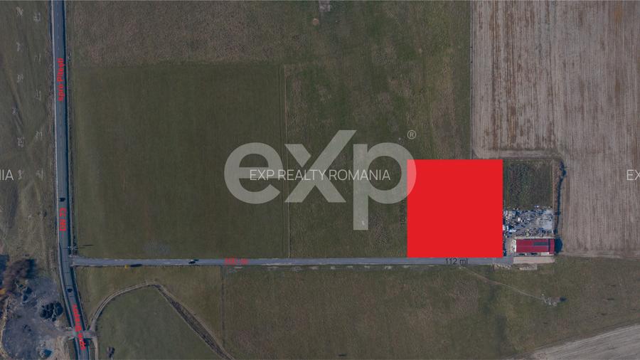 Teren 11.600 mp – Rasnov, zona Tabara, 230 m de DN 73 - 3