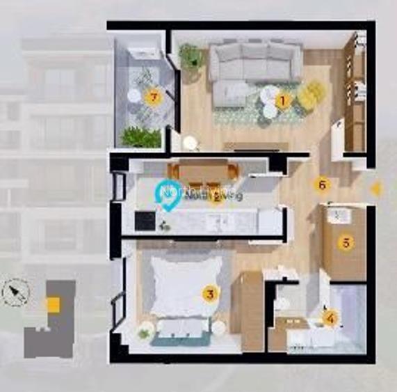 Apartament 2 camere Pipera – PRET BOMBA - 3