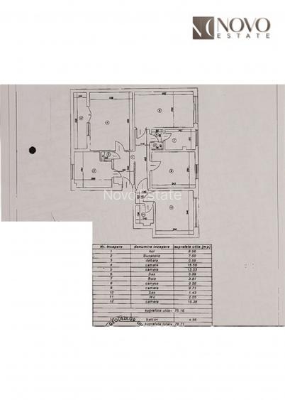 Apartament 4 camere 2 bai decomandat metrou Titan - 1