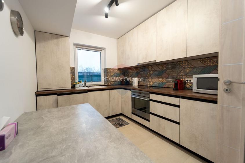 Apartament 3 camere, curte 250 mp, mobilat si utilat premium, Ghimbav - 5