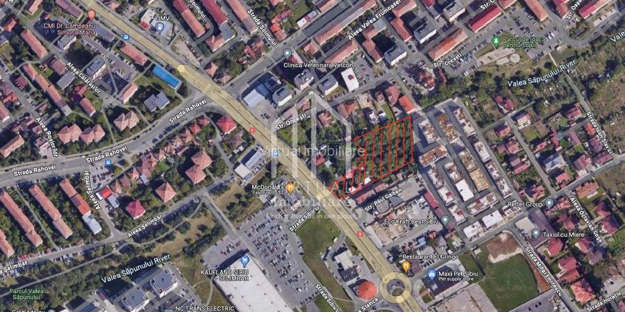 Teren intravilan Sibiu - 3850 MP - Bd. Vasile Milea - 3