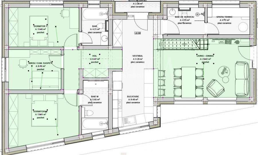 Casa 4 camere de vanzare in Gilau - 13