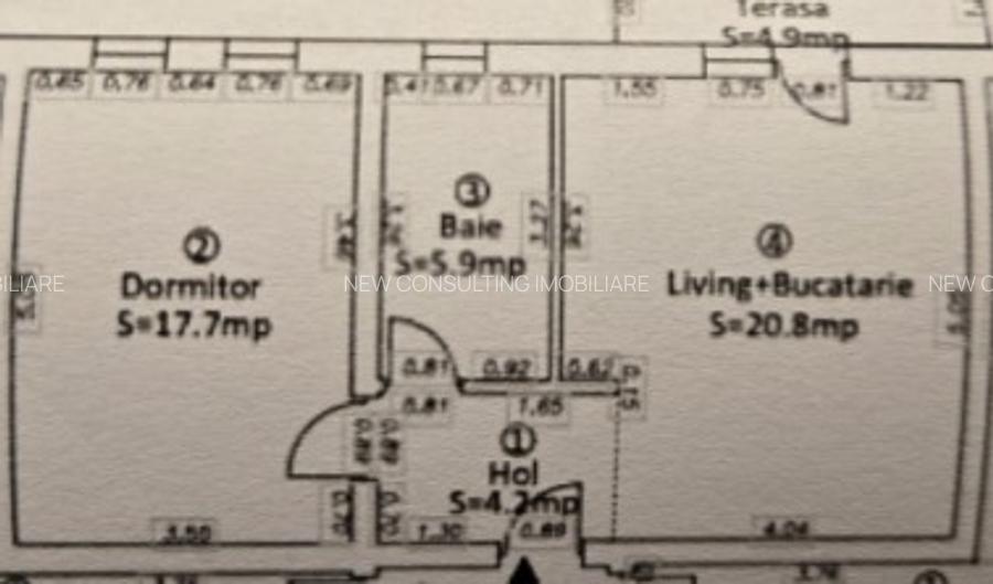 Apartament LUX 2 camere Decomandat etaj 1 intermediar - 1