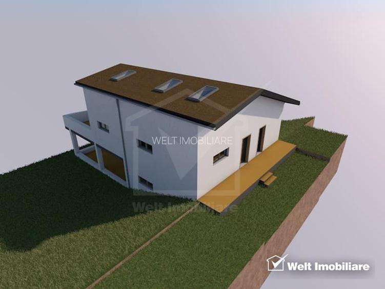 Proiect autorizatie casa P+1, teren 1000 mp, Salicea - 3