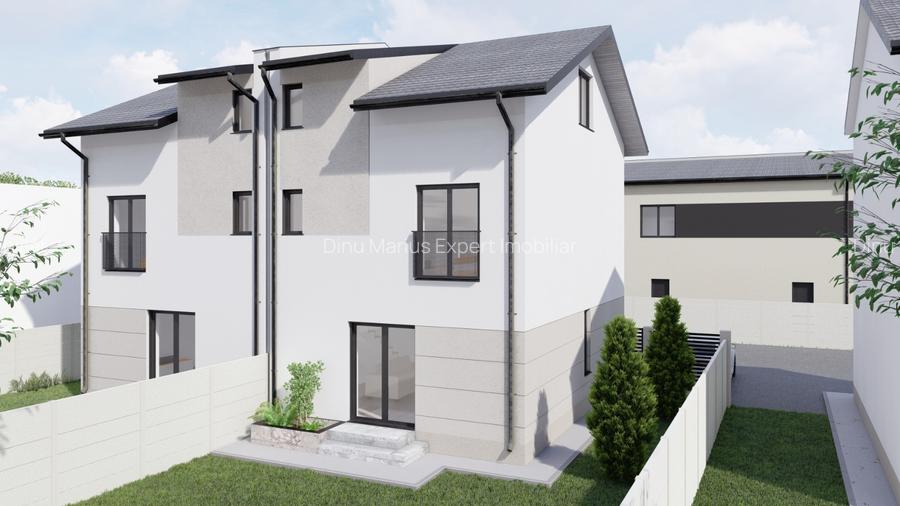 vila 3camere si mansarda locuibila,rate dezvoltator,tva inclus,comision 0 - 2