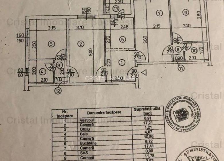 Apartament 4 camere. La 7 min de metrou Piata Sudului /Mall SunPlaza. - 5