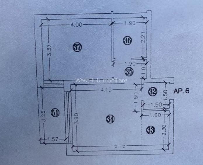 Apartament modern 2 camere, 41,9 mp utili, etaj 1 - Ghiroda - 9