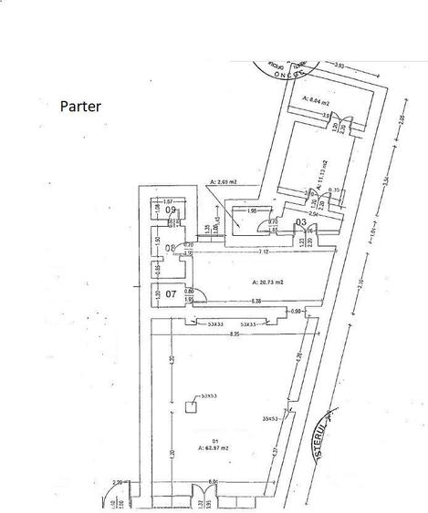 Piata Unirii stradal Subsol si Parter 227 mp vitrina 6m trafic intens - 2